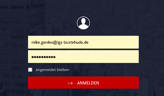 Anmeldung